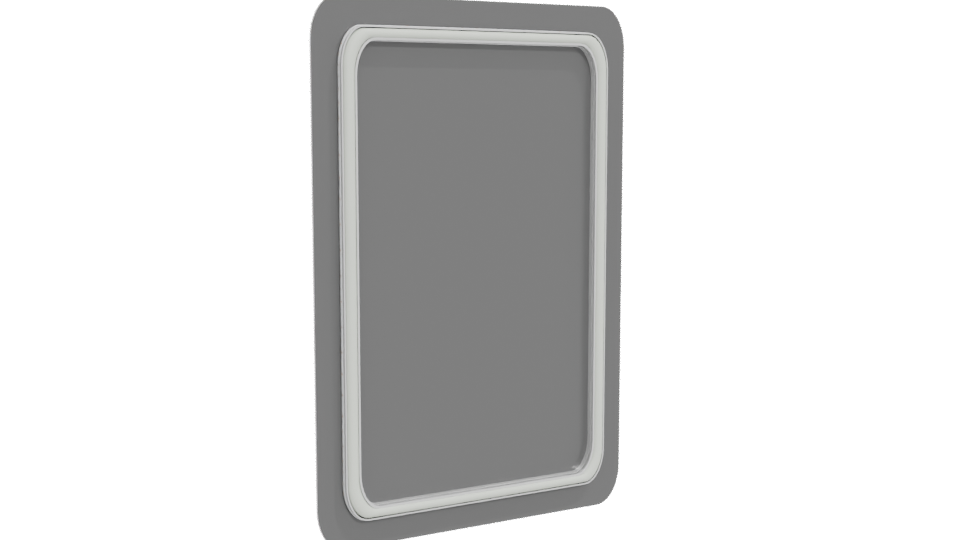 Minimalist Tablet Model 3D - Professional 3D Model Render 4