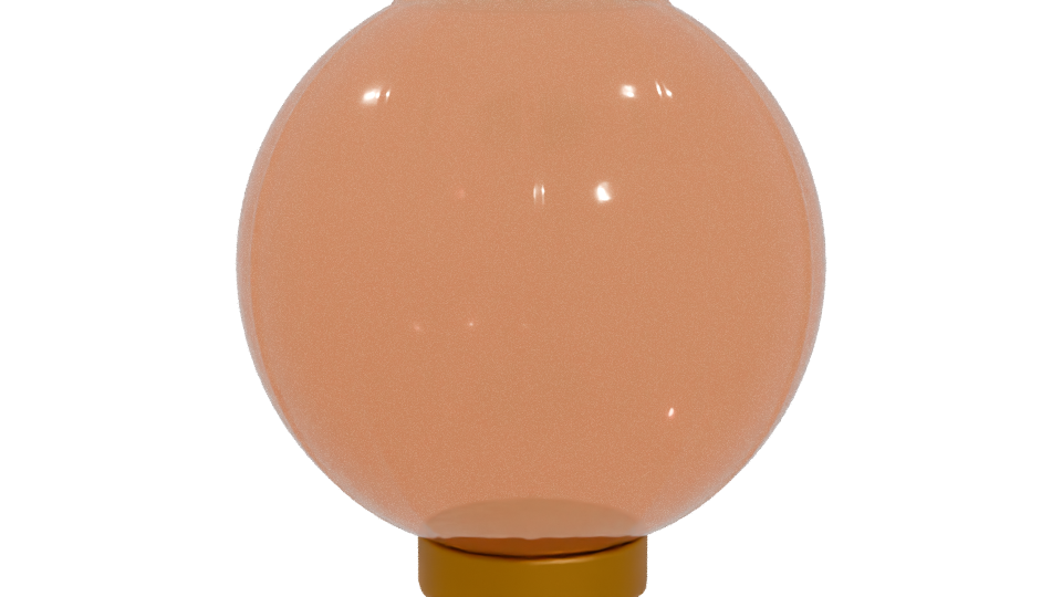 Glossy Decorative Lantern 3D Model - Professional 3D Model Render 4