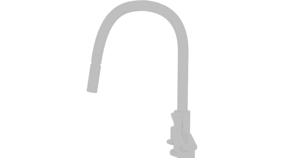 Contemporary Bathroom Faucet 3D - Professional 3D Model Render 2