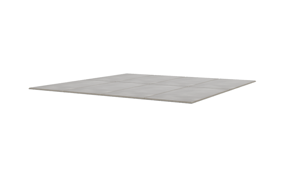 Porcelain Matte Floor Tiles 3D - Professional 3D Model Render 12
