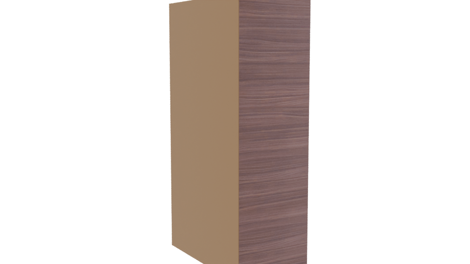 Walnut Sliding Door Closet 3D - Professional 3D Model Render 7