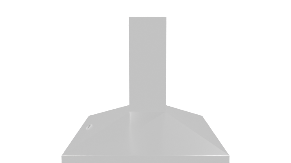 Stylish Kitchen Hood 3D Model - Professional 3D Model Render 2