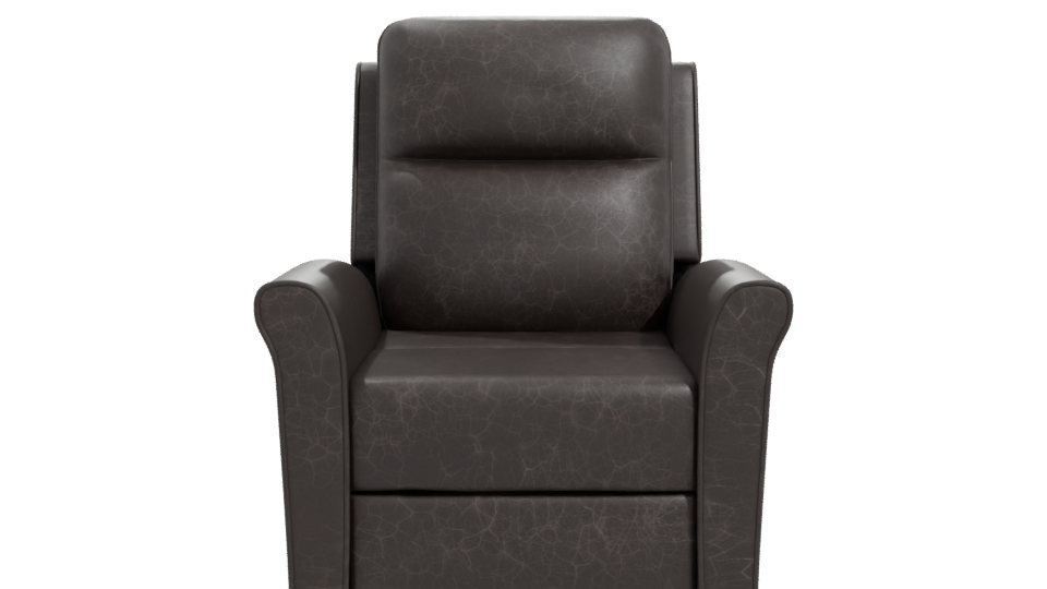 Stylish Recliner Chair Model 3D - Professional 3D Model Render 11
