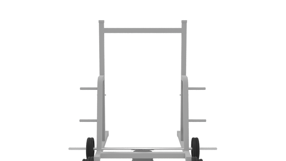 Adjustable Weight Bench 3D Model - Professional 3D Model Render 5