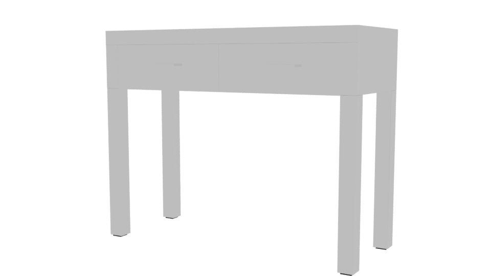 Stylish Modern Console Table - Professional 3D Model Render 12