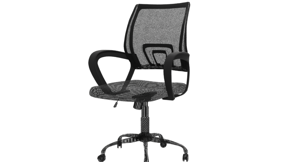 Stylish Modern Office Chair 3D - Professional 3D Model Render 12