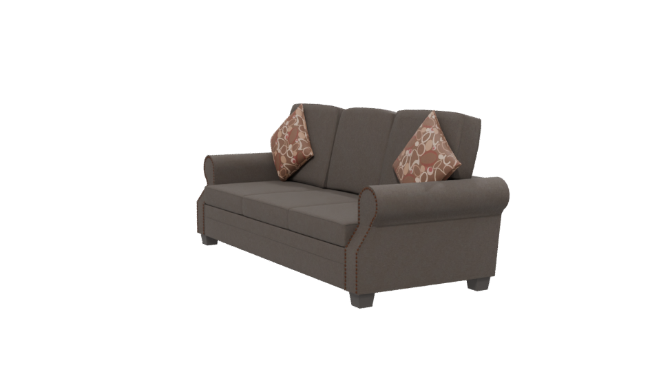 Stylish Fabric Sofa 3D Model - Professional 3D Model Render 13
