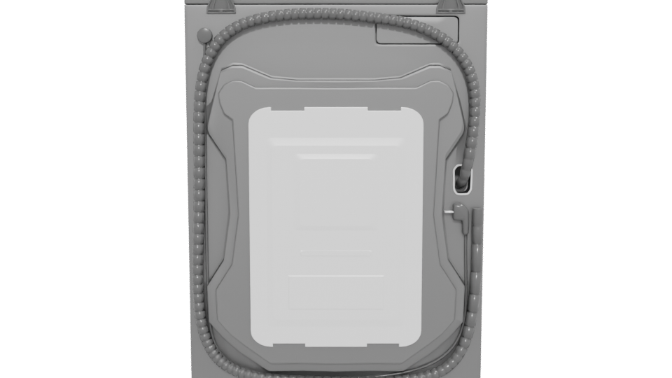 Automatic LG Washer-Dryer 3D Model - Professional 3D Model Render 5