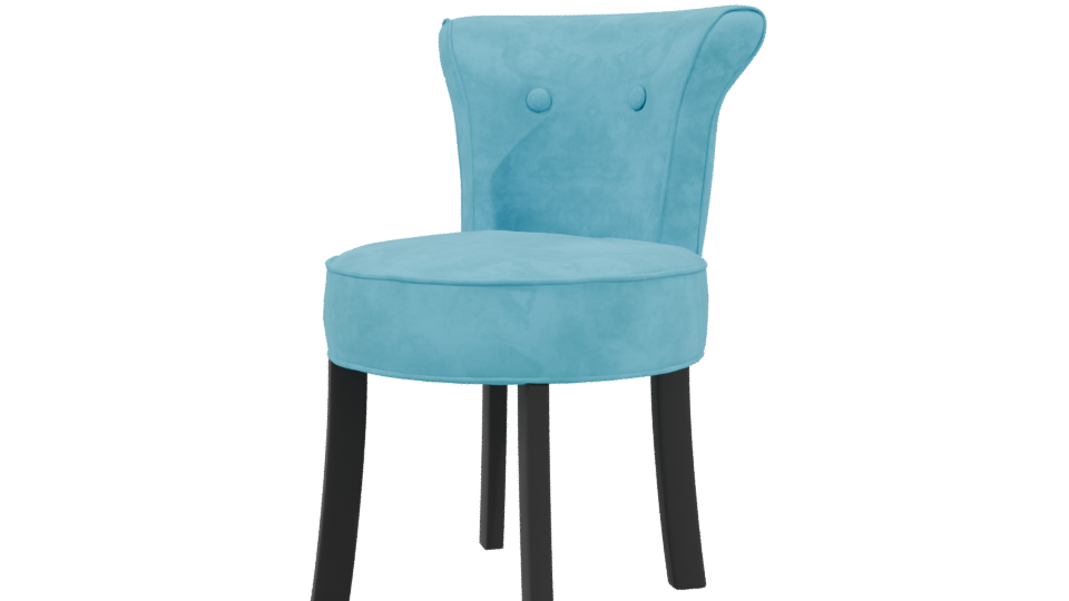 Stylish Modern Accent Chair 3D - Professional 3D Model Render 3