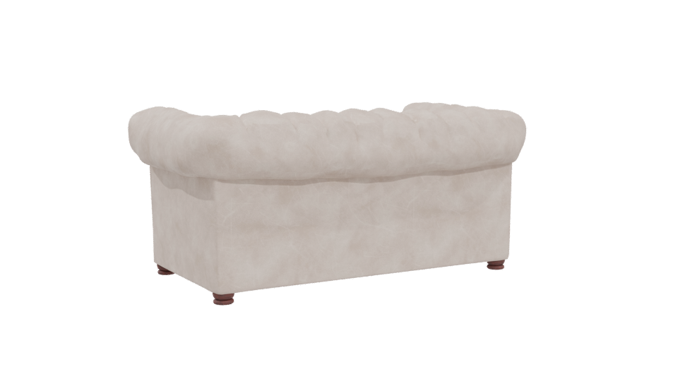 Chesterfield Sofa 3D Model - Professional 3D Model Render 4