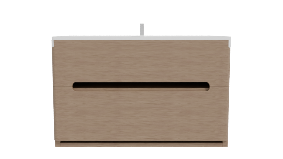 Elegant Wooden Bathtub Model - Professional 3D Model Render 11