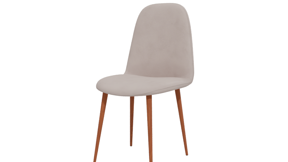 Stylish Modern Dining Chair 3D - Professional 3D Model Render 12