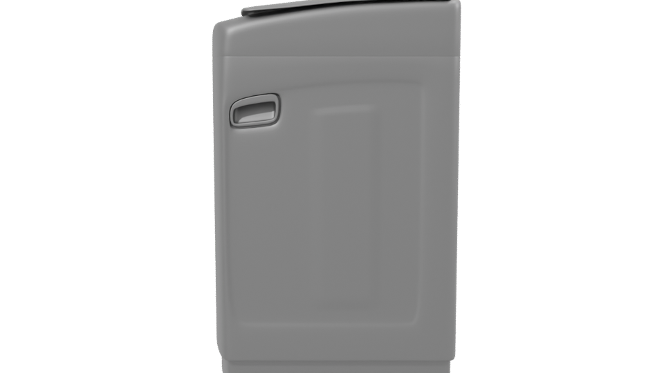 Stylish Household Trash Bin 3D - Professional 3D Model Render 2