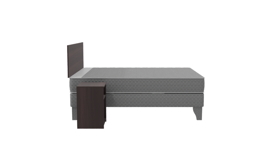 European Bed Apolo 3D Model - Professional 3D Model Render 8