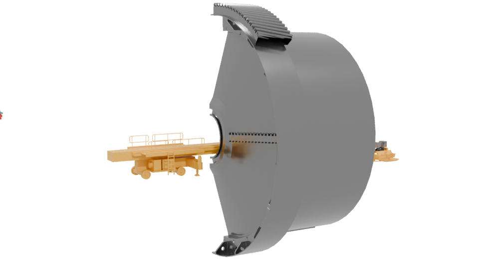 Advanced Industrial Inspection Drone 3D Model - Professional 3D Model Render 4