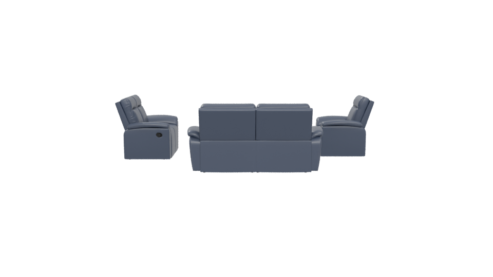 SALA 321 Reclining Sofa Set 3D - Professional 3D Model Render 5