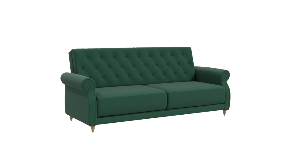 Elegant Green Sofa 3D Model - Professional 3D Model Render 10