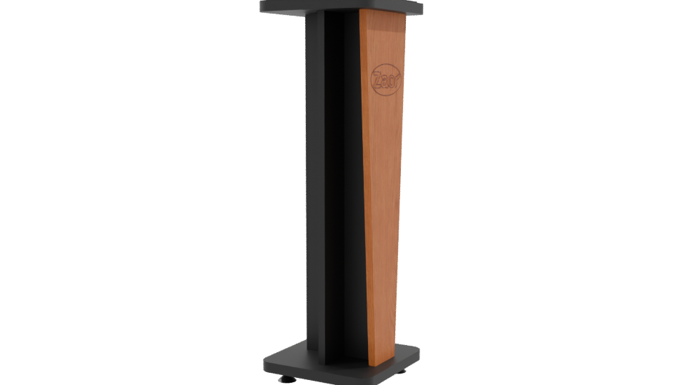 Contemporary Wooden Podium Model - Professional 3D Model Render 9