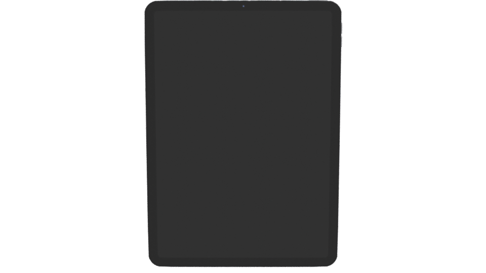 Sleek Modern Tablet 3D Model - Professional 3D Model Render 11
