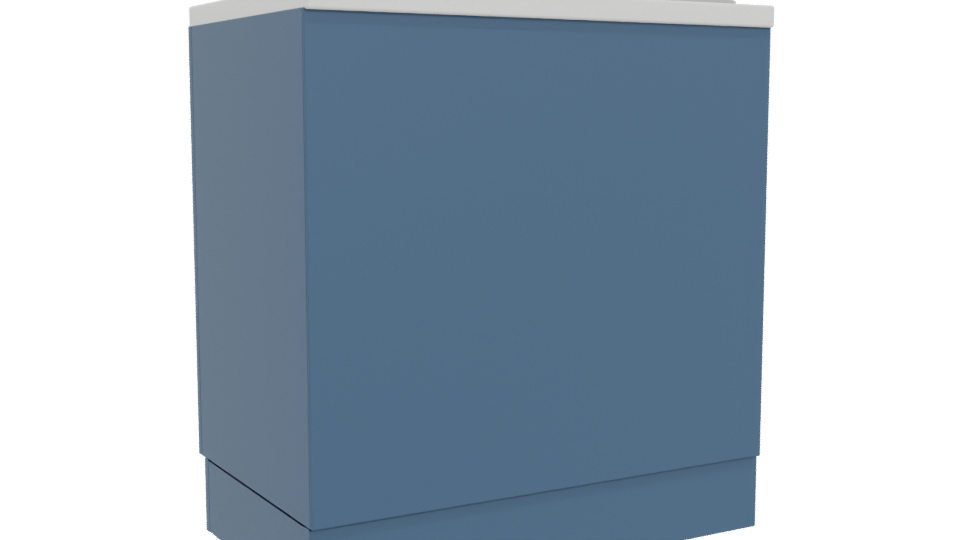 Stylish Modern Kitchen Cabinet 3D - Professional 3D Model Render 4