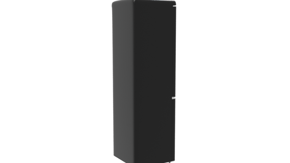 Sleek Modern Refrigerator Model - Professional 3D Model Render 7