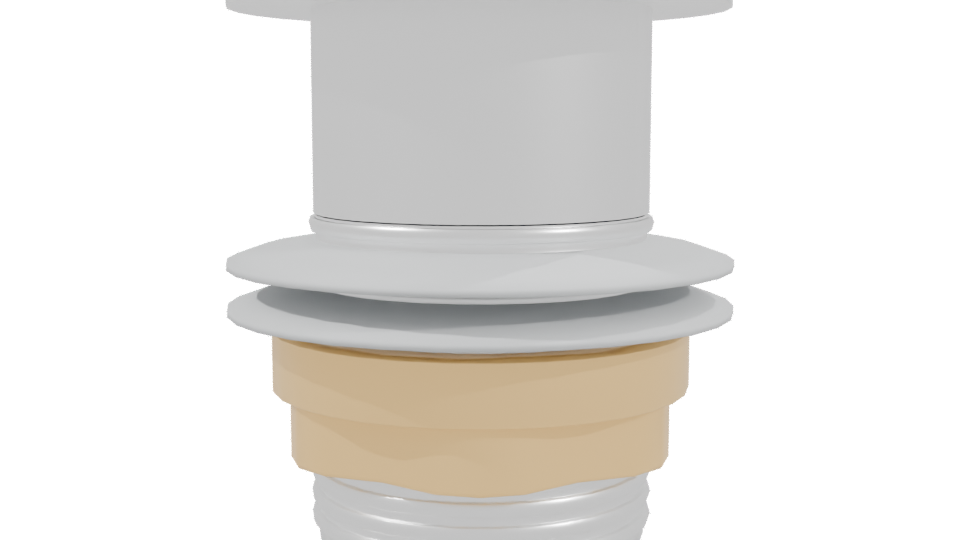 Stylish Bathroom Sink Drain 3D - Professional 3D Model Render 3