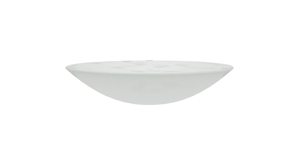 Elegant Shallow Glass Bowl 3D - Professional 3D Model Render 11