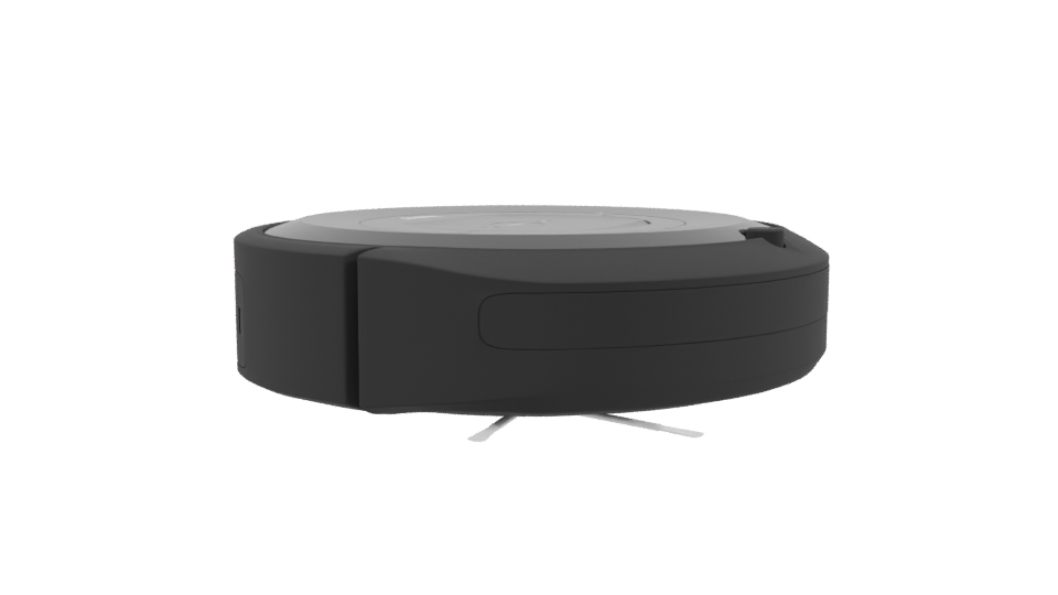 Sleek Robot Vacuum Cleaner 3D Model - Professional 3D Model Render 3