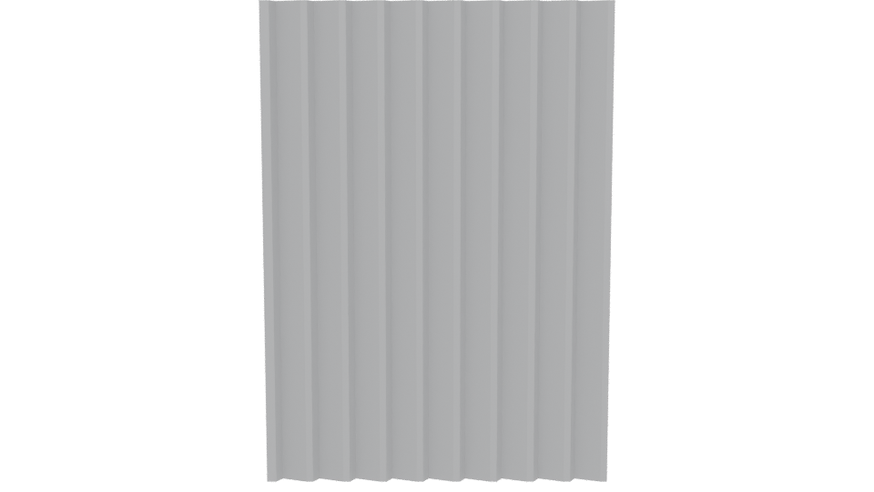 Stylized Vertical Panel Design 3D - Professional 3D Model Render 5