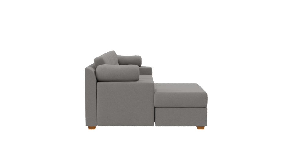 Stylish Modern Corner Sofa 3D Model - Professional 3D Model Render 8