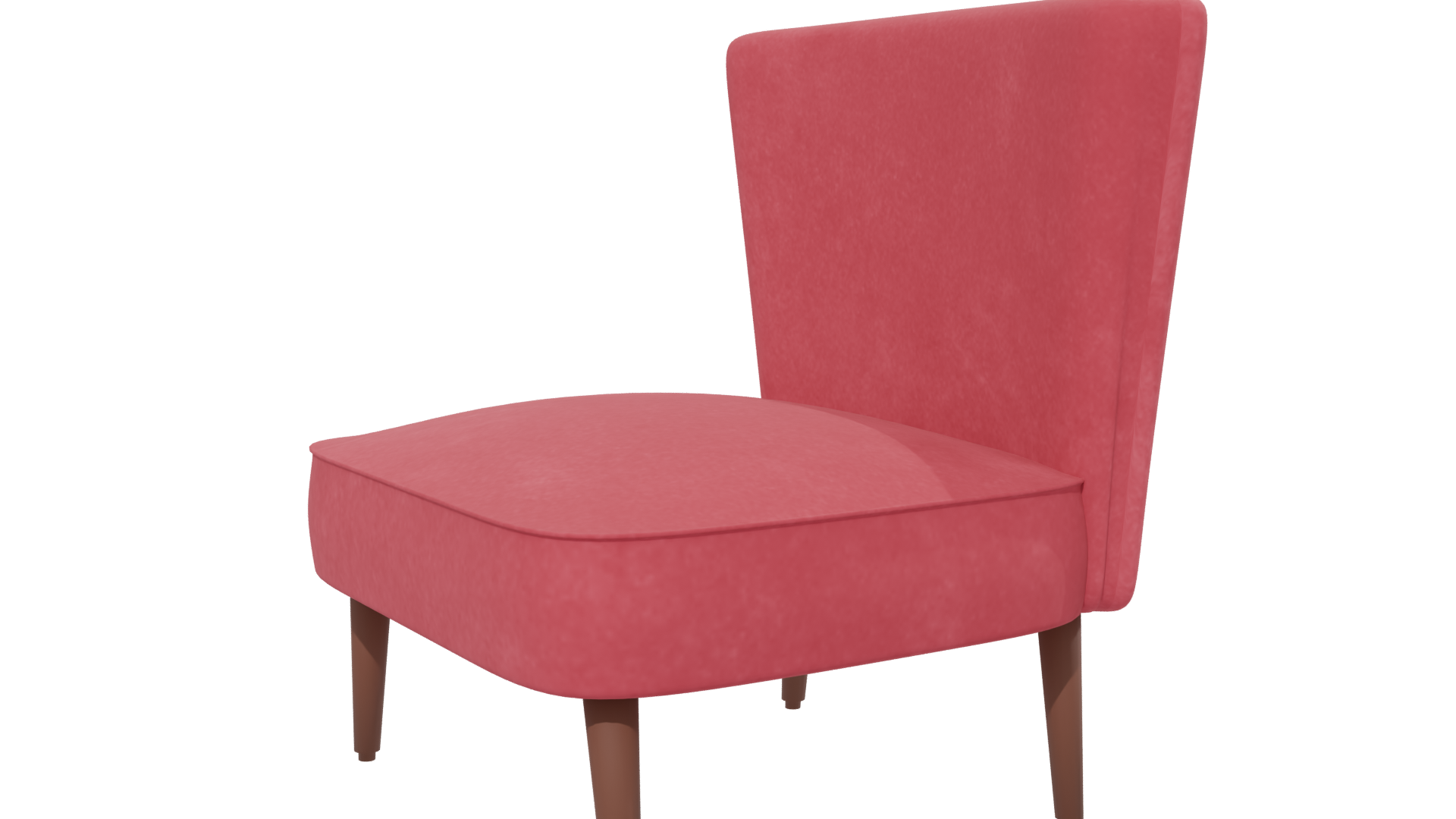Stylish Modern Accent Chair 3D Model - Professional 3D Model Render 13