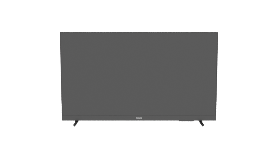 Sleek Modern Flat Screen TV 3D - Professional 3D Model Render 11