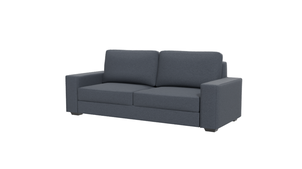 Stylish Modern Two-Seat Sofa 3D Model - Professional 3D Model Render 12