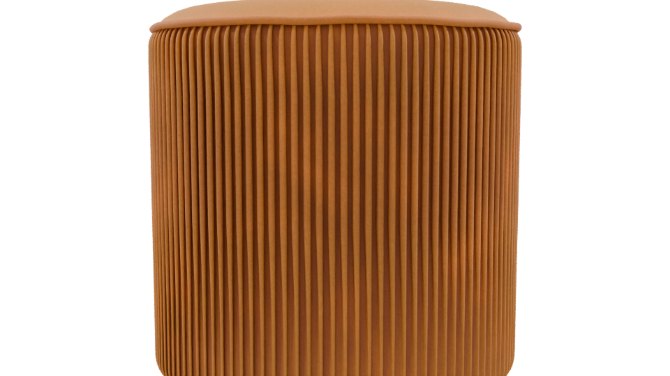 Stylish Modern Pouf 3D Model - Professional 3D Model Render 9