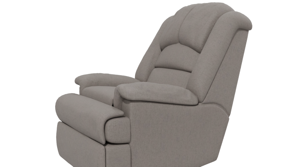 Comfortable Recliner Chair Model - Professional 3D Model Render 13