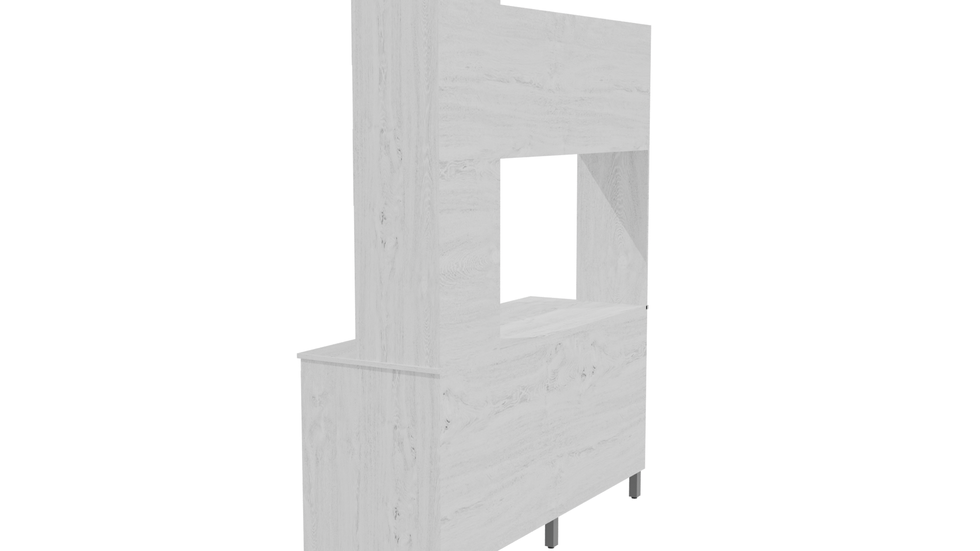 Stylish Kitchen Storage Unit 3D - Professional 3D Model Render 18