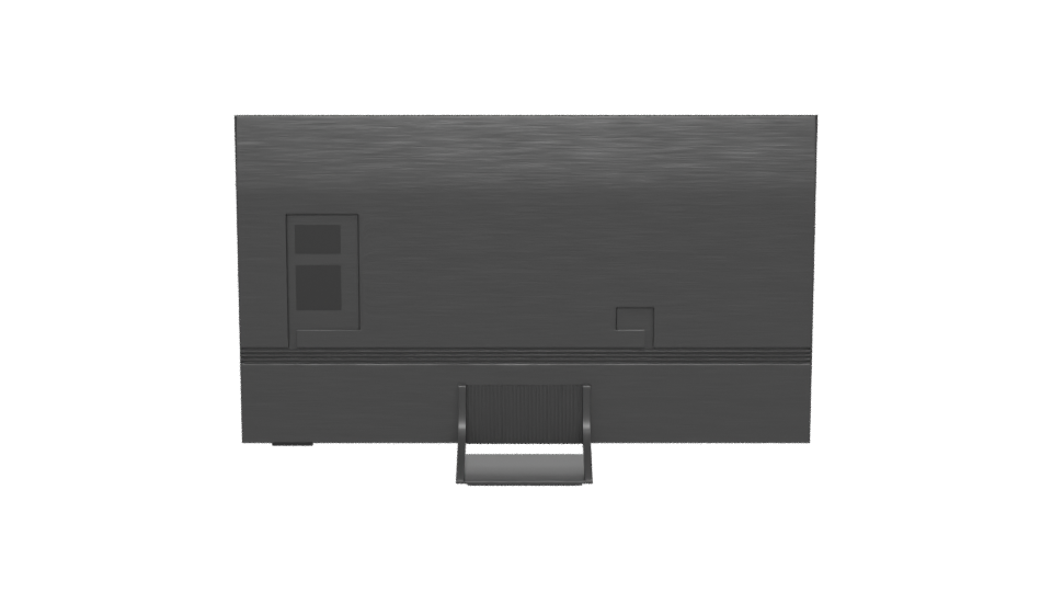 QLED 4K Smart TV Model 2024 - Professional 3D Model Render 5