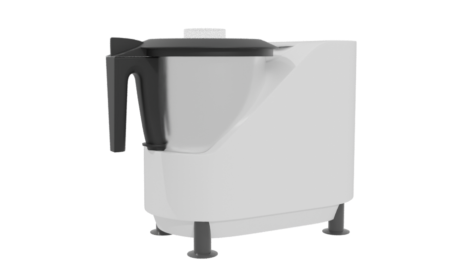 Multifunctional Kitchen Appliance 3D - Professional 3D Model Render 4