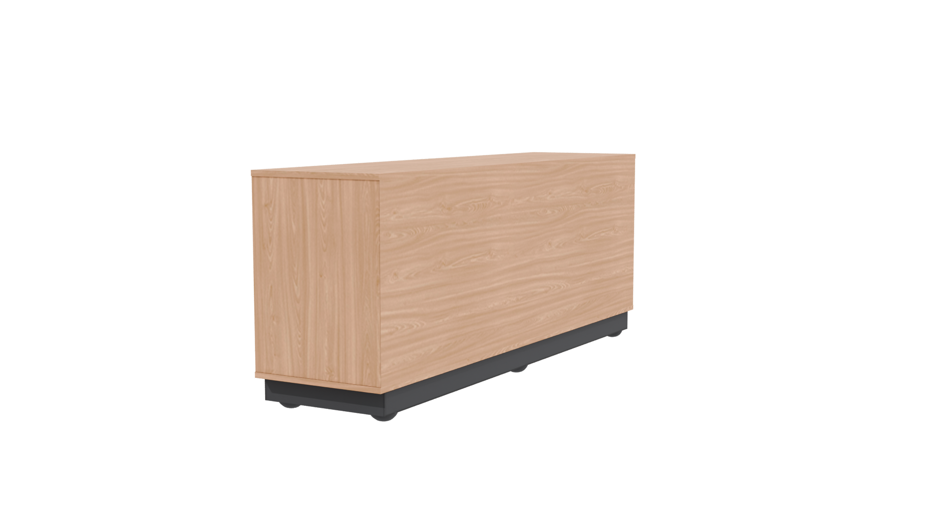 Modern Wooden TV Stand 3D - Professional 3D Model Render 3