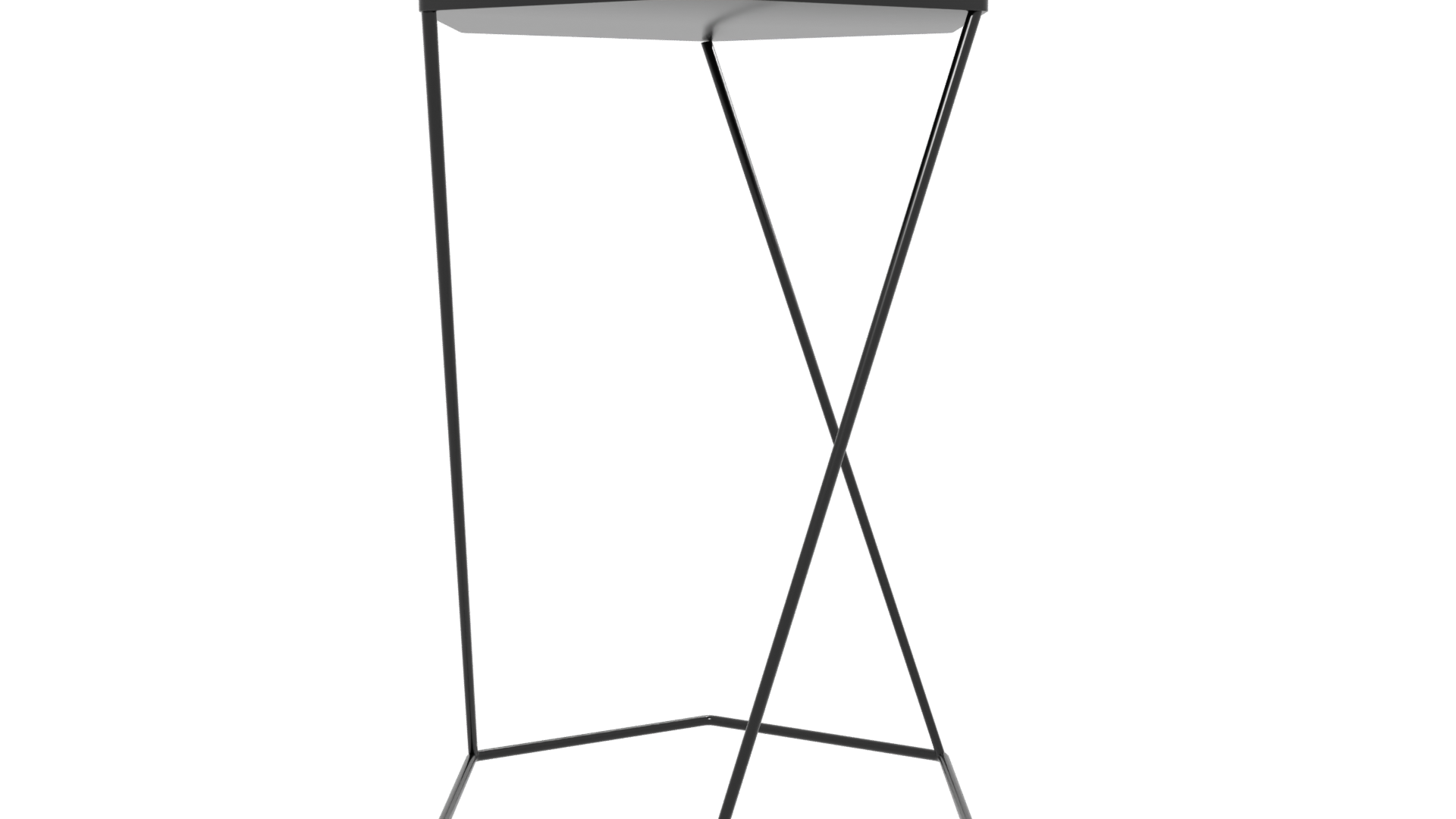 Minimalist Metal Side Table 3D - Professional 3D Model Render 13