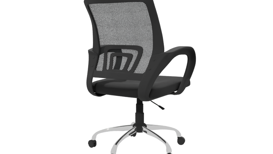 Elegant Office Chair 3D Model - Professional 3D Model Render 6