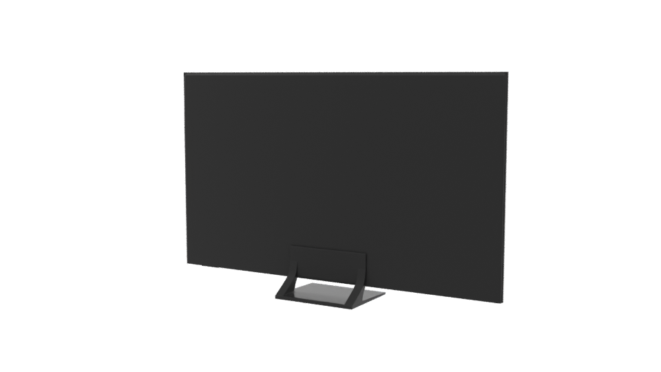 Sleek Modern Television 3D Model - Professional 3D Model Render 6