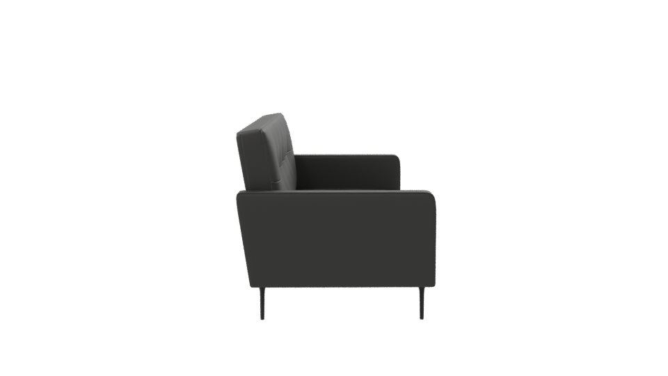 Stylish Modern Leather Sofa 3D Model - Professional 3D Model Render 8