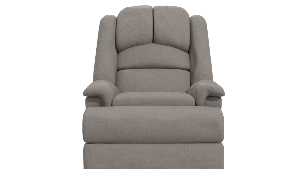 Comfortable Recliner Chair Model - Professional 3D Model Render 11
