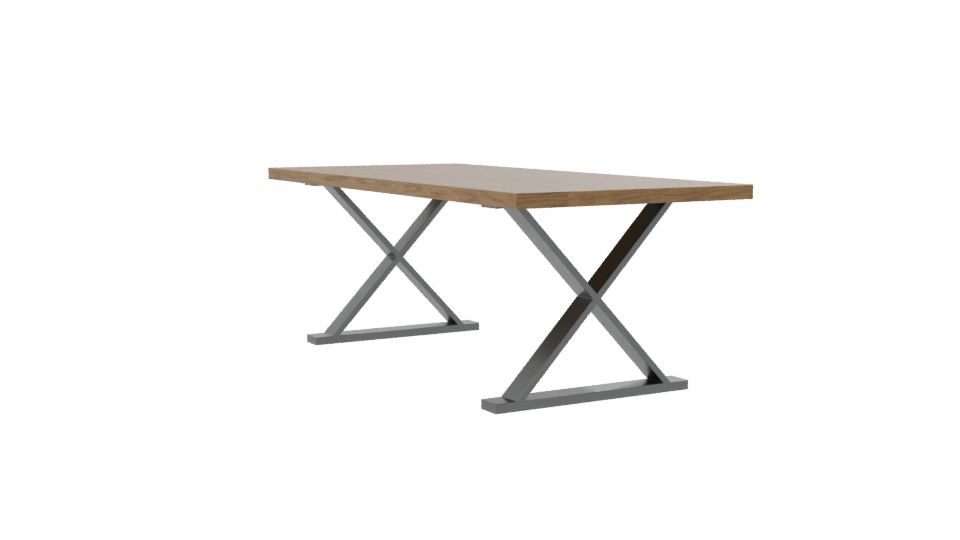 Stylish Modern Dining Table 3D - Professional 3D Model Render 7