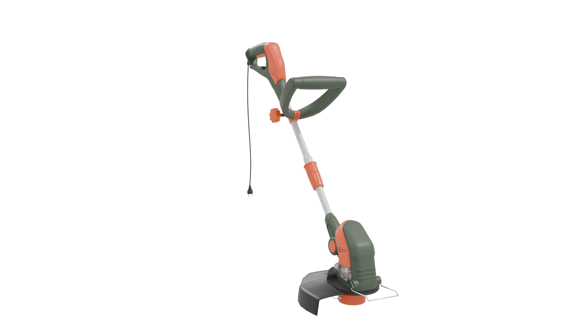 Electric String Trimmer Model 3D - Professional 3D Model Render 10