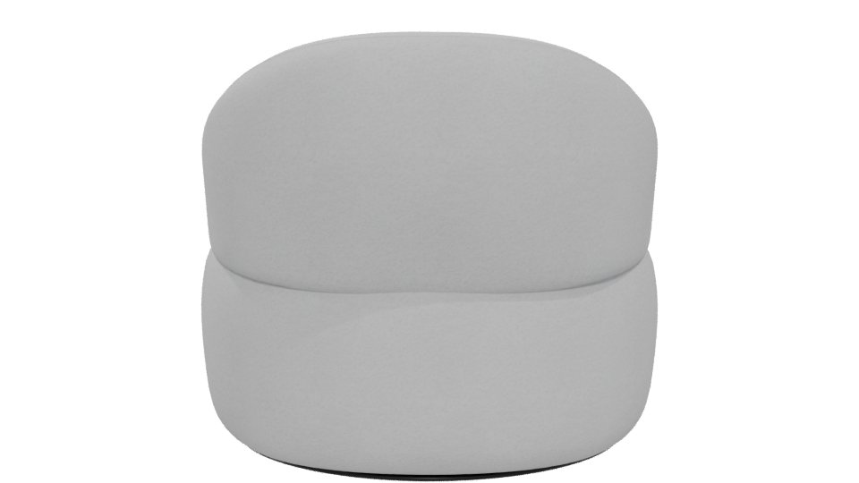 Stylish Modern Accent Chair 3D - Professional 3D Model Render 5