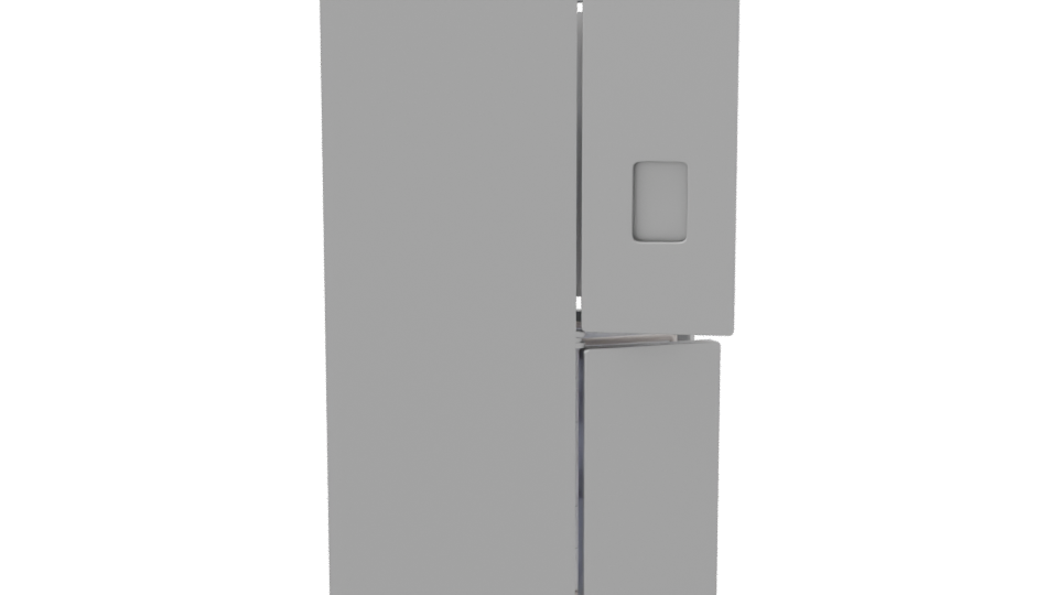 Modern Refrigerator 3D Model - Professional 3D Model Render 8