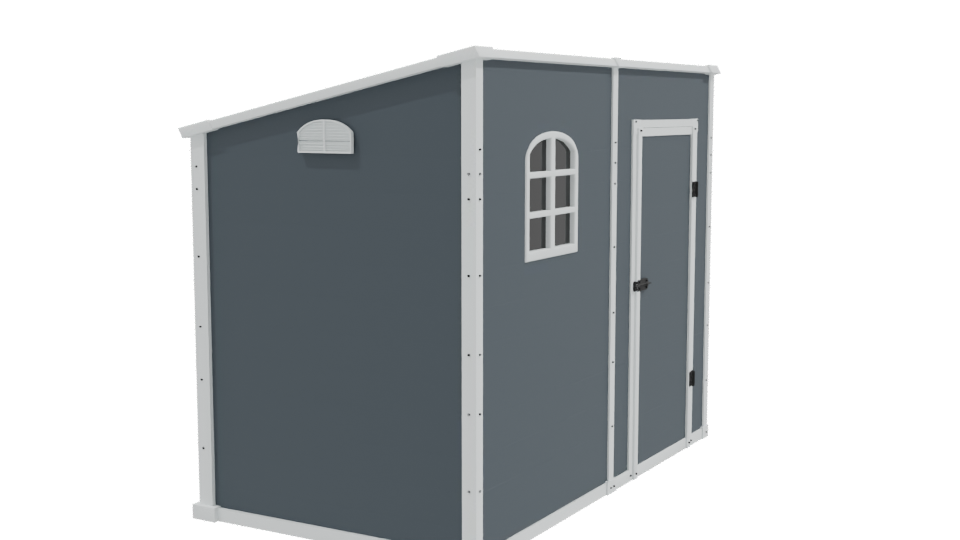 Stylized House Exterior Model 3D - Professional 3D Model Render 9