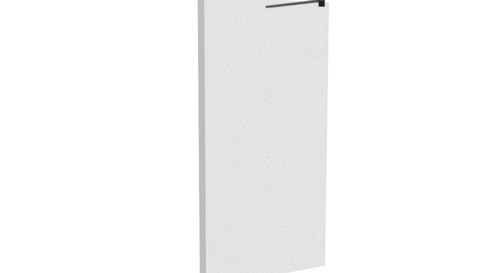 Stylish Vertical Refrigerator Model - Professional 3D Model Render 10